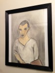 reproduis d'après une affiche pour une expo de Picasso à Barcelone affiche prise sur place à Barcelone dans la rue